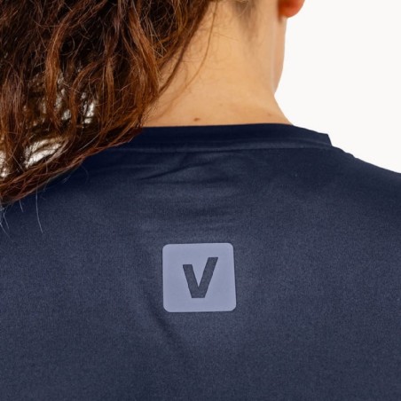 1017 AZUL HOLO CROP TOP AZUL MARINO