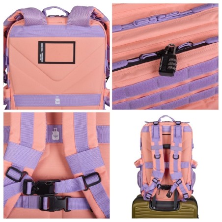 1022 ROSA MOCHILA TACT V1 45L SUNRISE