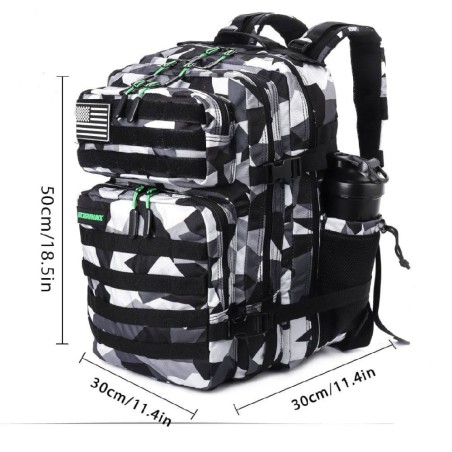 1041 GRIS MOCHILA TACT V1 45L HULK