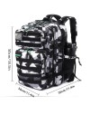 1041 GRIS MOCHILA TACT V1 45L HULK