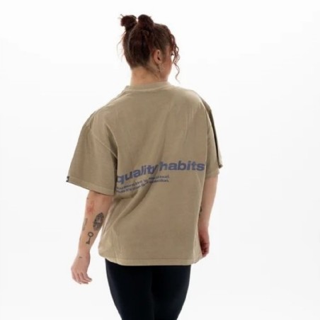 1061 KHAKI CAMISETA OVER EVERYDAY CAQUI