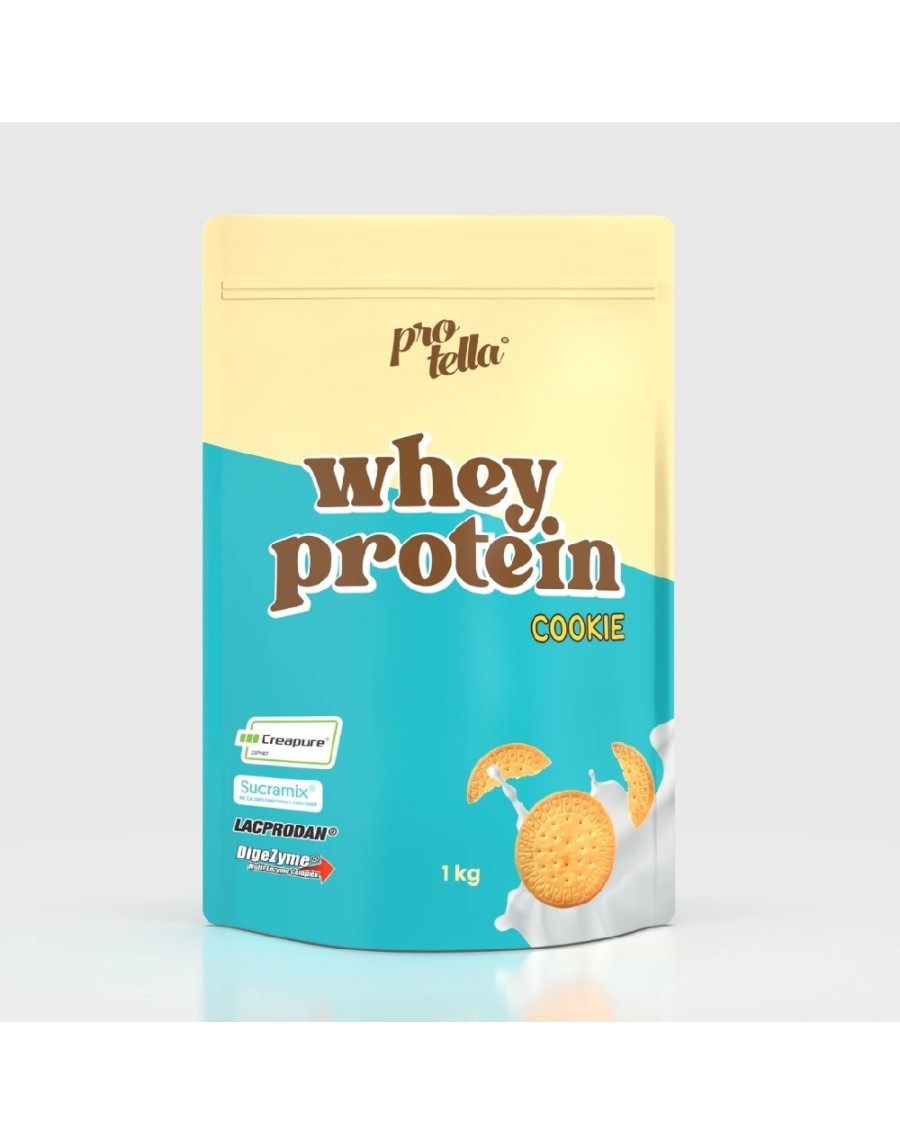1098 BEIGE/SAND WHEY PROTEIN PROTELLA 1KG COOKIE