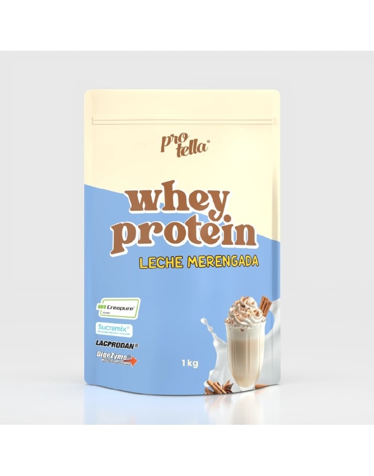 1102 BLANCO WHEY PROTEIN PROTELLA 1KG LECHE MERENGAD