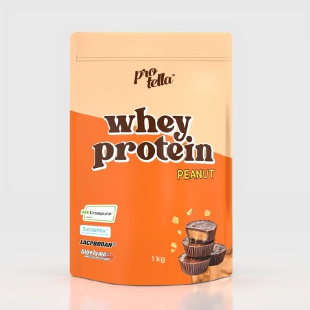 1106 NARANJA WHEY PROTEIN PROTELLA 1KG PENAUT