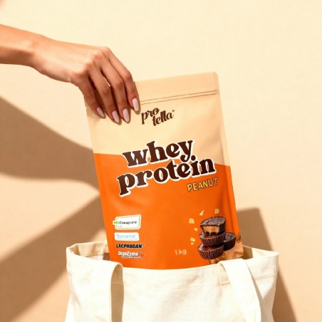 1107 NARANJA WHEY PROTEIN PROTELLA 1KG PENAUT