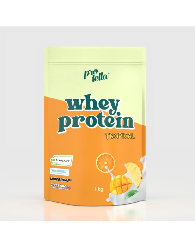 1108 NARANJA WHEY PROTEIN PROTELLA 1KG TROPICAL