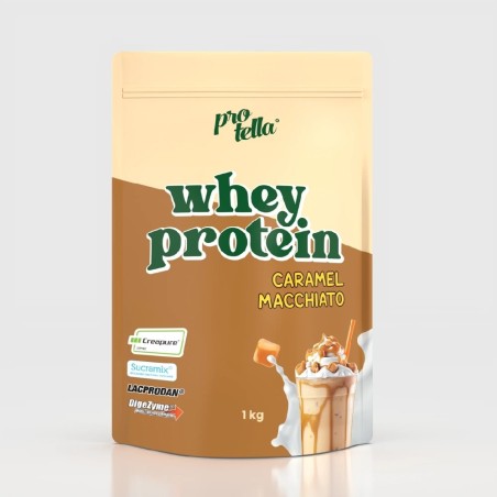1112 BEIGE/SAND WHEY PROTEIN PROTELLA CARAMEL MACHIATO