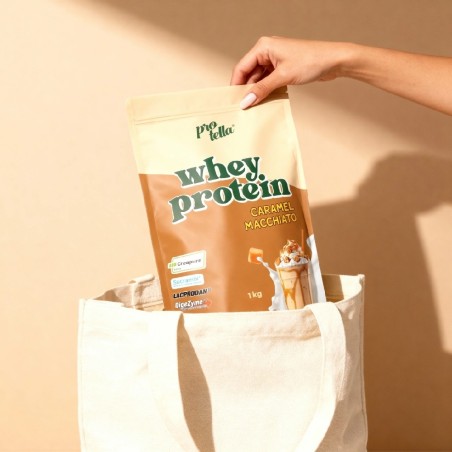 1113 BEIGE/SAND WHEY PROTEIN PROTELLA CARAMEL MACHIATO