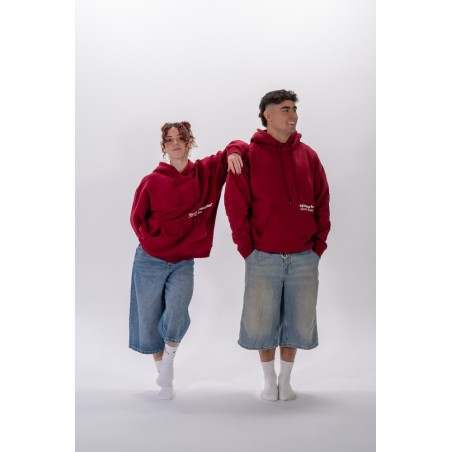 1163 GRANATE SUDADERA EVERYDAY GRANATE