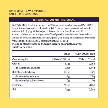 1247 AMARILLO UPERFORM THE WHEY BANANA