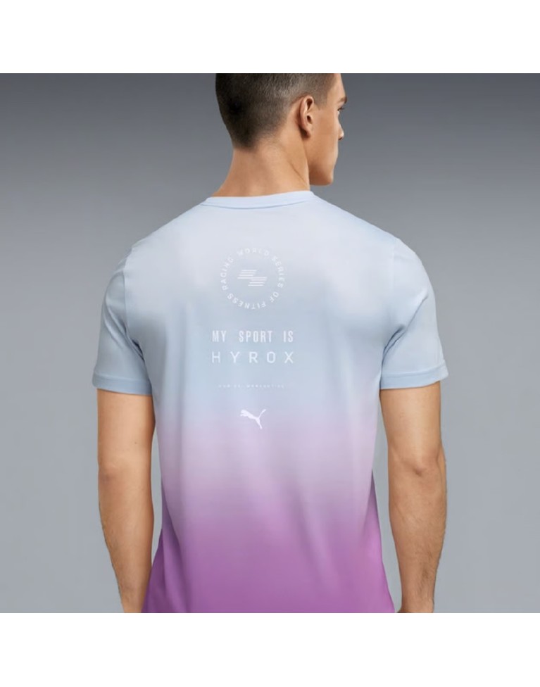 1289 AZUL CAMISETA PUMA X HYROX POLY AZUL ROSA