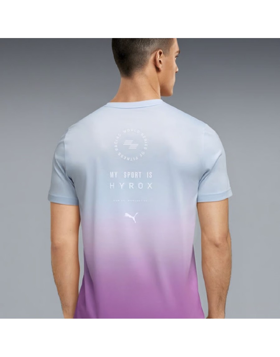 1289 AZUL CAMISETA PUMA X HYROX POLY AZUL ROSA