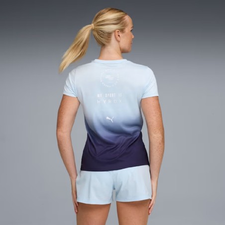 1312 AZUL CAMISETA W PUMA X HYROX POLY AZUL VIOLET