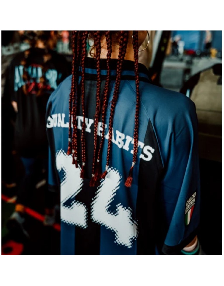 1419 AZUL CAMISETA QUALITY CALCIO EDITION AZUL