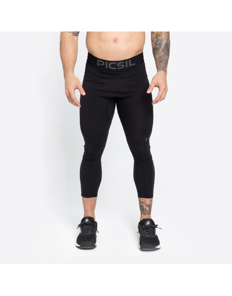 1517 NEGRO LEGGINS PICSIL PREMIUM HOMBRE NEGRO