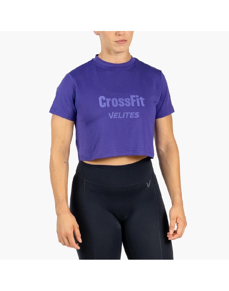 1551 VIOLETA HOLO CROP TOP VIOLETA CROSSFIT