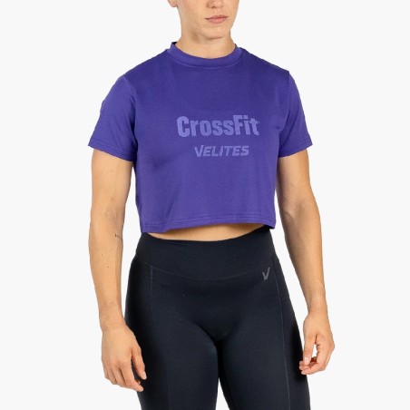 1551 VIOLETA HOLO CROP TOP VIOLETA CROSSFIT