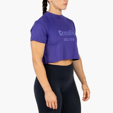 1552 VIOLETA HOLO CROP TOP VIOLETA CROSSFIT