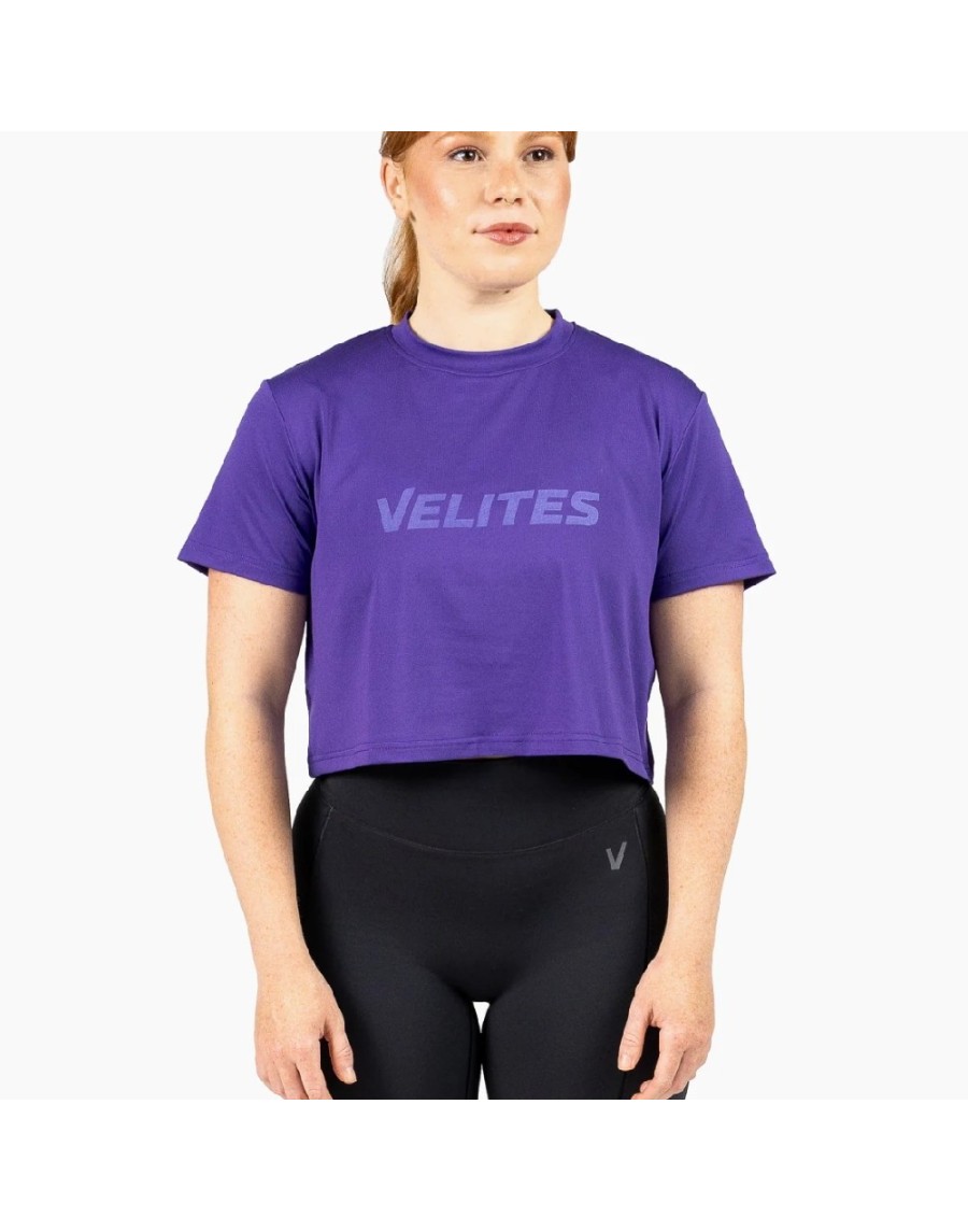 1554 VIOLETA HOLO CROP TOP VIOLETA