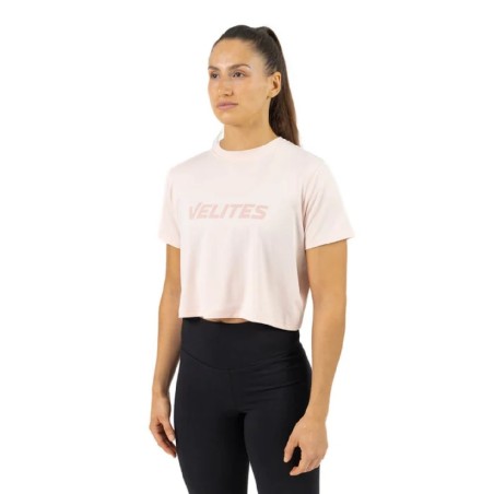 1558 ROSA HOLO CROP TOP ROSA