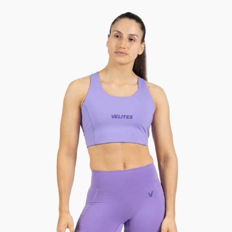 1567 VIOLETA TOP HOLO HIGH NECK VIOLETA