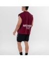1664 GRANATE TANK TOP OVERSIZE QH WINE