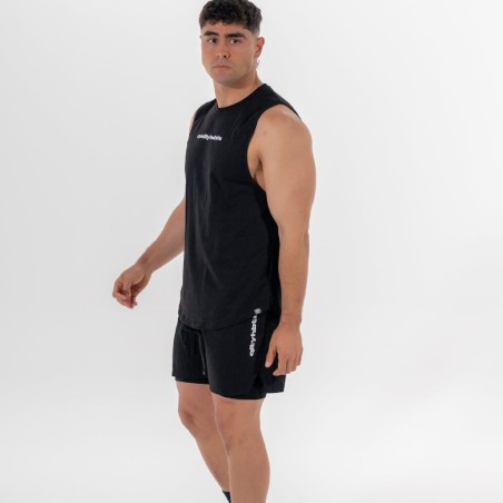 1669 NEGRO TANK TOP TRAINING QH BLACK