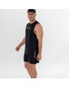 1669 NEGRO TANK TOP TRAINING QH BLACK
