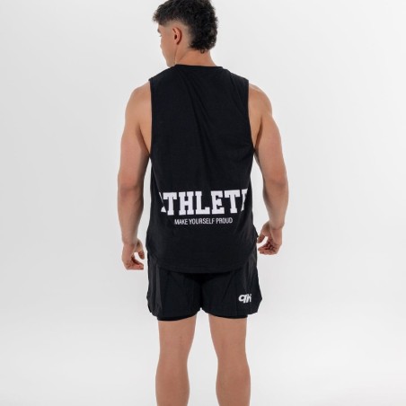 1670 NEGRO TANK TOP TRAINING QH BLACK