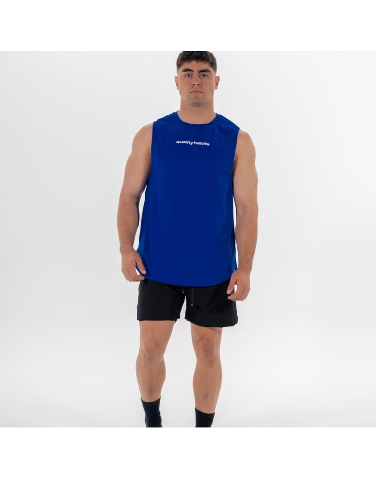 1671  TANK TOP TRAINING QH BLUE