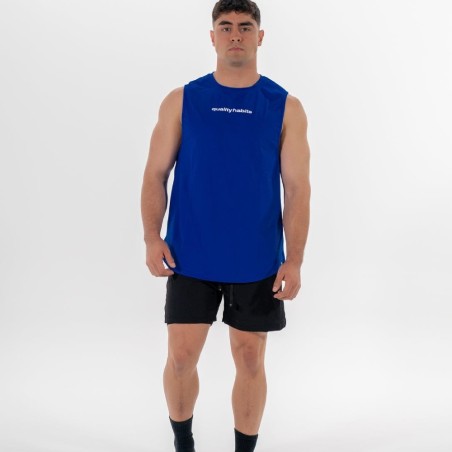 1671  TANK TOP TRAINING QH BLUE