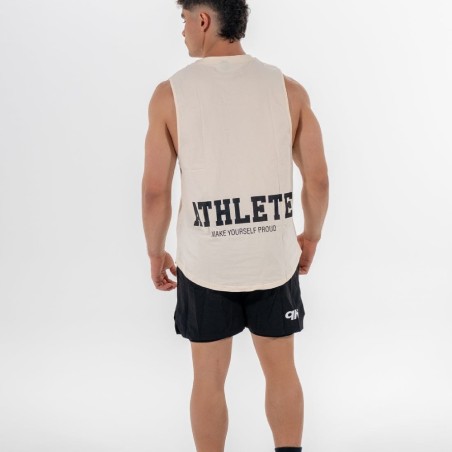 1674 BEIGE/SAND TANK TOP TRAINING QH BEIGE