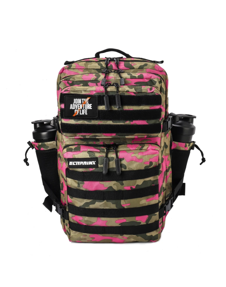 MOCHILA TACTICA ELITEX V1 45L ROSA CAMO