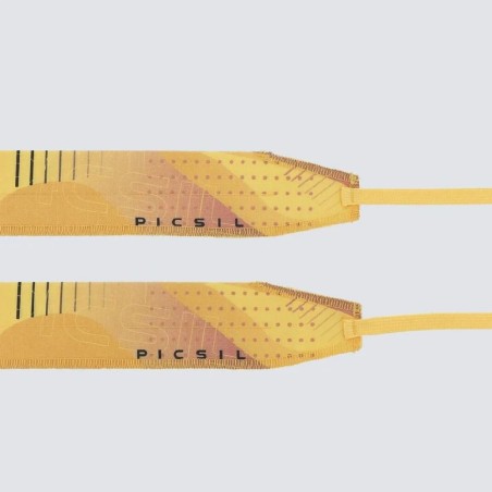 407 AMARILLO MUÑEQUERA TELA PICSIL