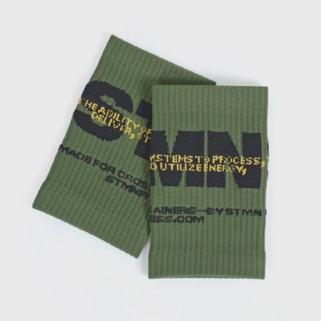 466 VERDE OSCURO MUÑEQUERA STMN