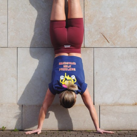 582 AZUL CROP TOP HANDSTAND