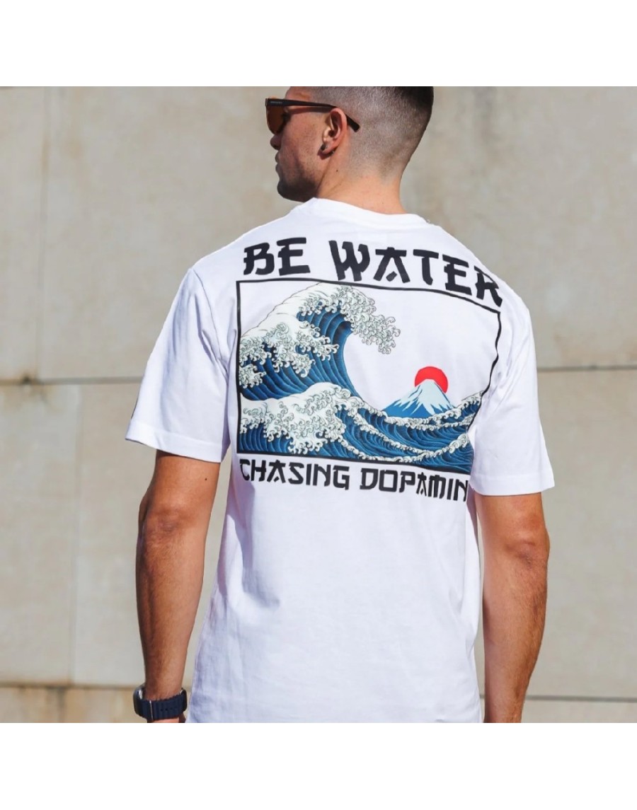 595 BLANCO CAMISETA BE WATER