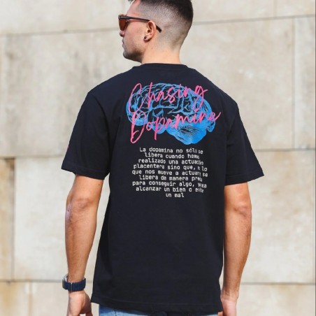 602 NEGRO CAMISETA DOPAMINA