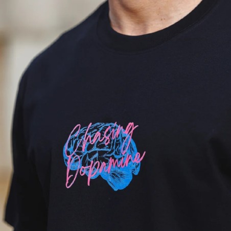 603 NEGRO CAMISETA DOPAMINA