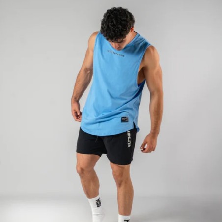 716 AZUL CAMISETA TANK ATHLETE