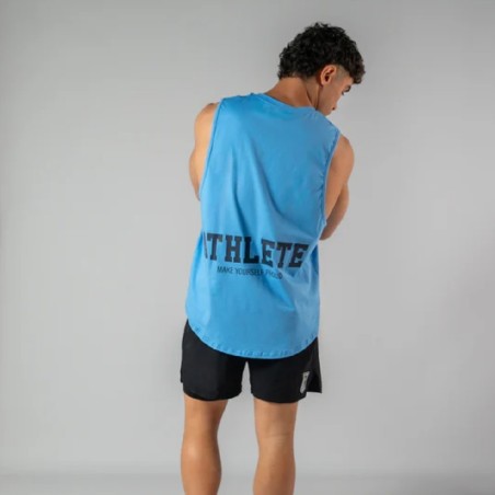 717 AZUL CAMISETA TANK ATHLETE