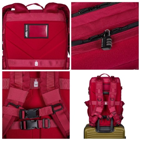 825 ROJO MOCHILA TACT V2 45L ROJO