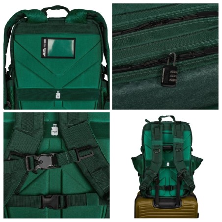 827 VERDE OSCURO MOCHILA TACT V2 45L VERDE OSC