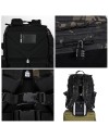 831 NEGRO MOCHILA TACT V2 45L CAMO NEGRO