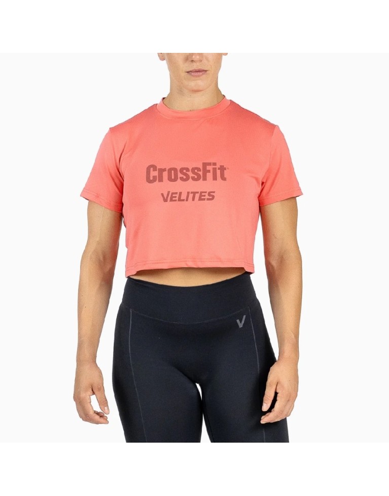 946 ROJO HOLO CROP TOP ROJO