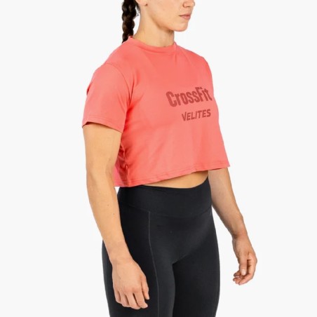 947 ROJO HOLO CROP TOP ROJO