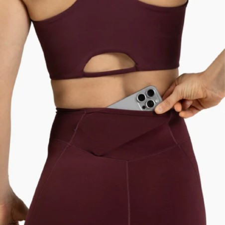 952 GRANATE HOLO LONG LEGGINS