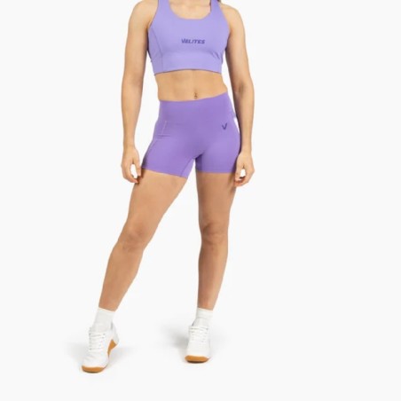 960 VIOLETA HOLO SHORT LEGGINS