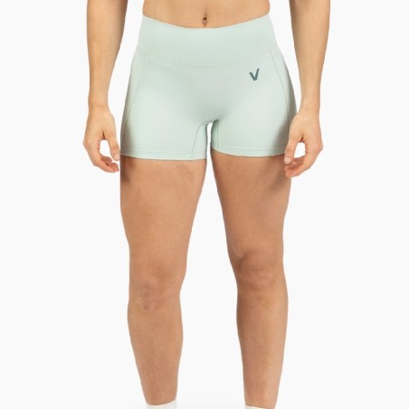 964 BLANCO / VERDE HOLO SHORT LEGGINS